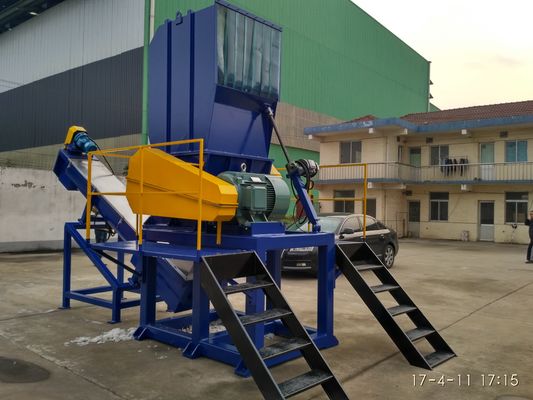 380V เครื่องบดหมุนเดียว ทอร์คสูง สําหรับขยะอันตรายทุกชนิด
