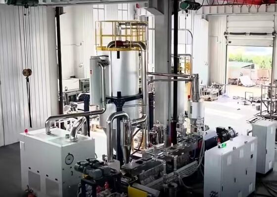 สายการผลิตอัดรีดสายรัดสัตว์เลี้ยงแบบครบวงจร ตั้งแต่การอบแห้งจนถึงการม้วน