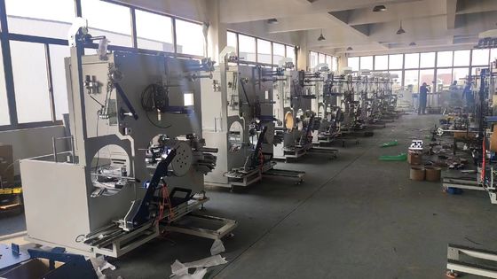 สายการผลักดัน PET Strap แบบอัตโนมัติเต็ม PLC การควบคุม พลาสติก Spraying Strap Winder