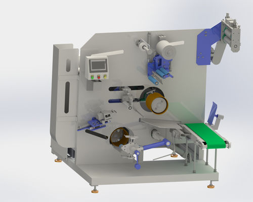 สายประกอบ PP อัตโนมัติ Strap Winder พลาสติก Spraying PLC การควบคุม