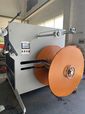 350m/Min โพลิเอสเตอร์ PET Wax Strap Winder 330kg ด้วยความยืดหยุ่นคงที่ปรับ