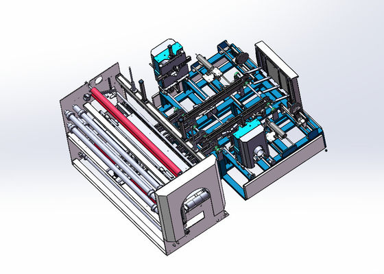 ระบบควบคุม PLC เครื่องบรรจุม้วนทอ textile ที่มีความอ่อนโยน