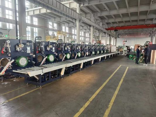 โพลีเอสเตอร์ PET Strap Winder Jumbo Roll Semi-Automatic พลาสติก