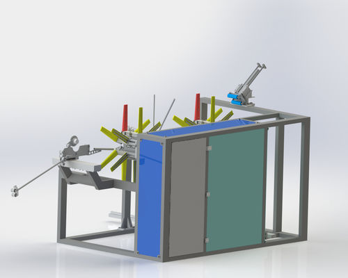 พลาสติก HDPE LDPE ท่อ Winder อัตโนมัติเดียวหรือสองสถานี ท่อ Winder