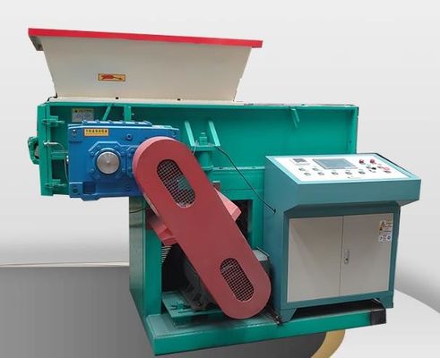 PVC PE ท่อ single shaft เครื่องบดหมุน shear Shredder สําหรับพลาสติก