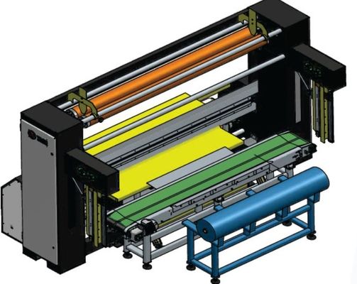 เครื่องปั่นผ้าหม้อหมอนแบบอัตโนมัติแบบโซ่สองเครื่อง PLC Control