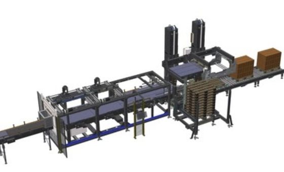 เครื่องจักรกล CNC อัตโนมัติเต็ม ระบบการบรรจุพัสดุ