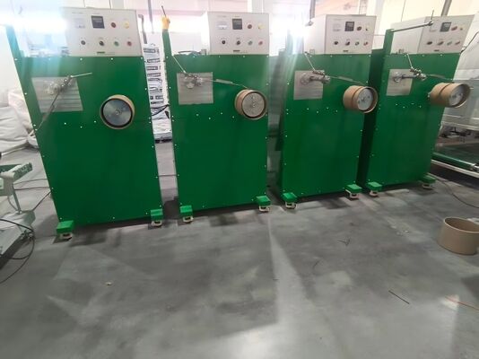 สายดึง PP Strapping Extrusion Line 1 จาก 4 ที่ควบคุมโดย PLC สําหรับการผลิตแบบสynchronized