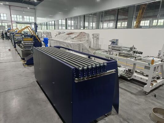 เครื่องสะสมขนาด 200 เมตร พร้อมการล่อแบบต่อเนื่องโดยไม่หยุดและเชื่อมโยงการควบคุมอัตโนมัติสําหรับเตียงเก็บเทป